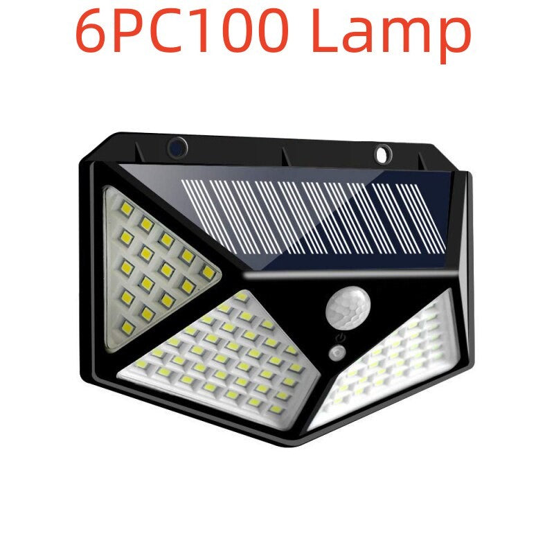 Lámpara solar LED para pared