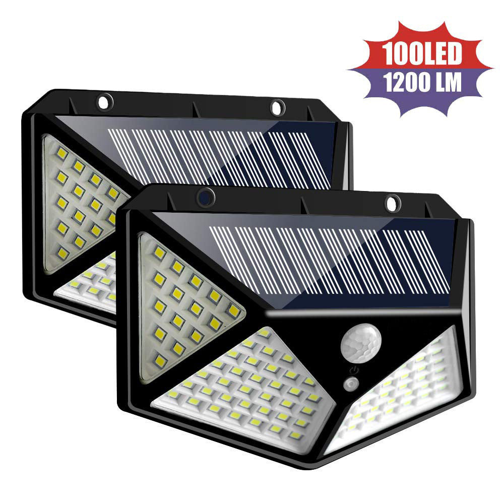 Luminária de parede solar LED 