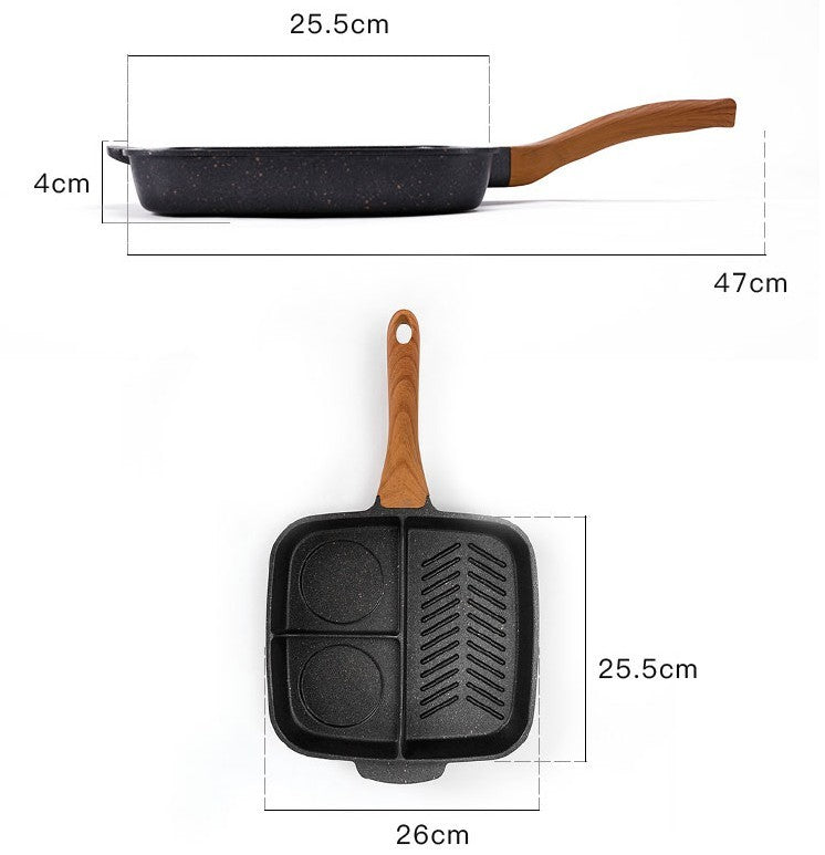 Frigideira antiaderente multifunções