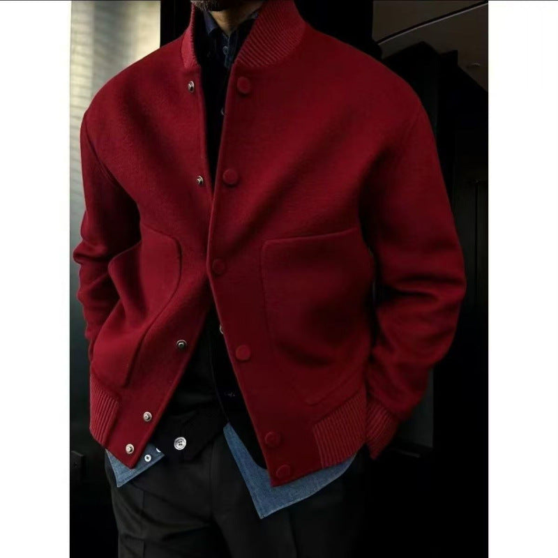 Chaqueta de Cuello Alto para Hombre