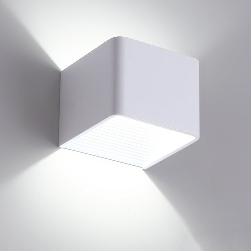 Lámpara de pared LED cuadrada para interiores