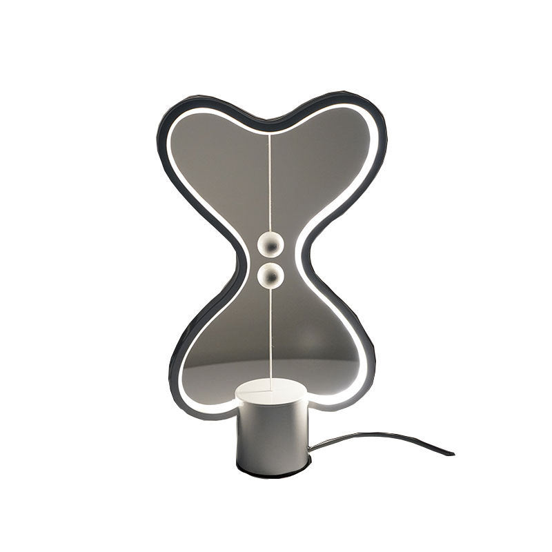 Lámpara Led de 7 colores para equilibrar la luz nocturna, alimentada por USB