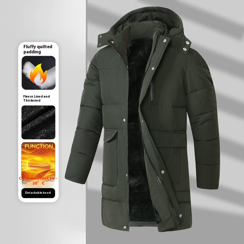 Chaqueta Abrigo Largo Acolchado