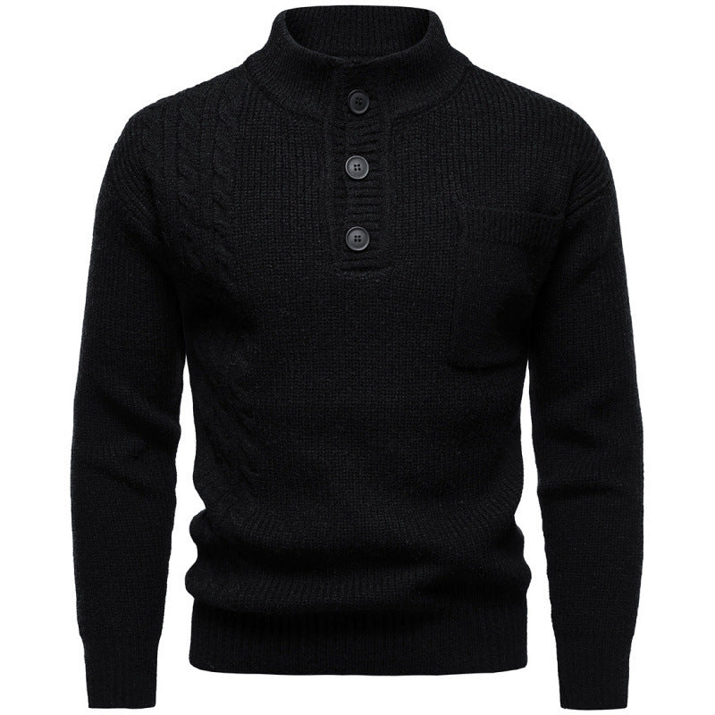Camisola Gola Subida Henley