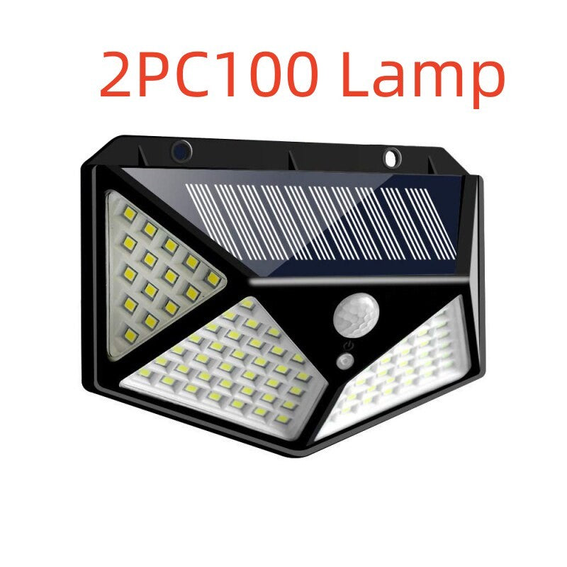 Lámpara solar LED para pared