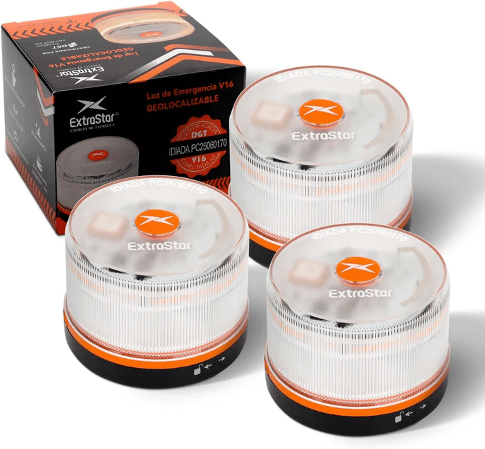 Baliza V16 Homologada DGT con Geolocalización