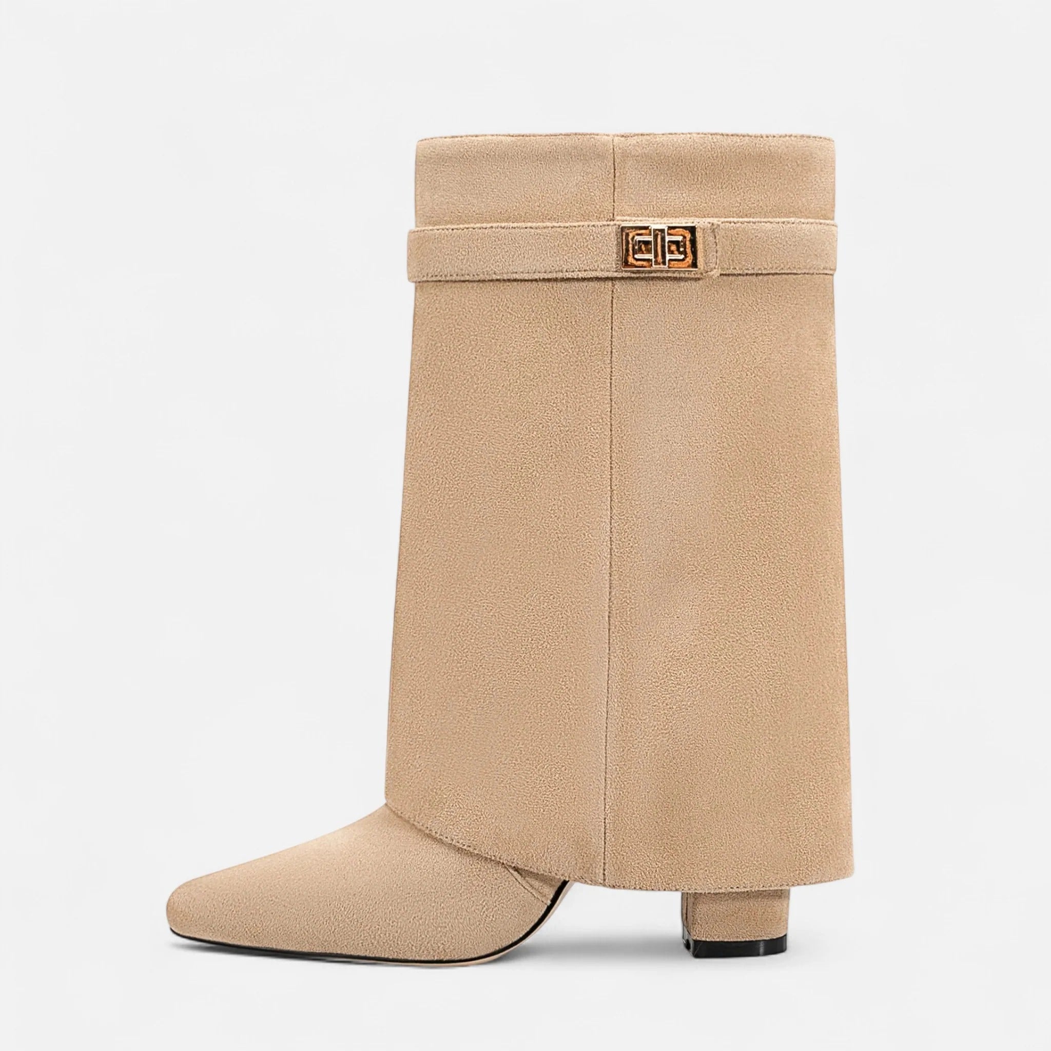 Moritz™ | Botas de medias con tacón alto y lunares para mujer