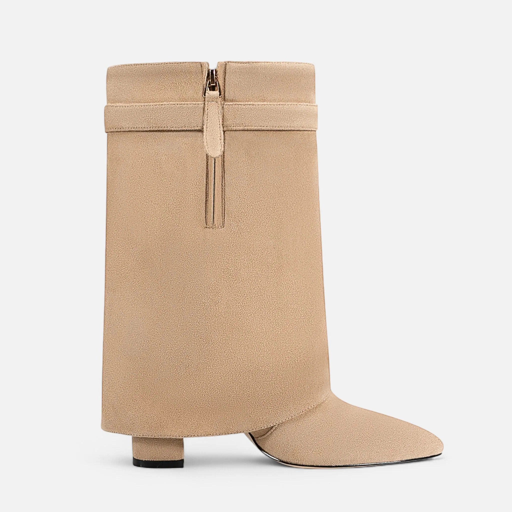 Moritz™ | Botas de medias con tacón alto y lunares para mujer