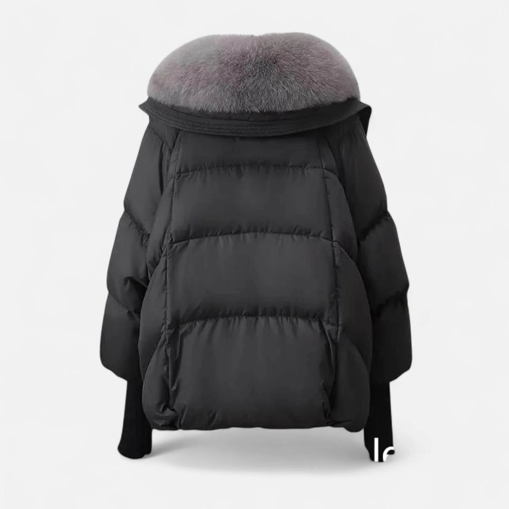 Moritz™ | Abrigo de invierno acolchado con lujoso cuello de piel