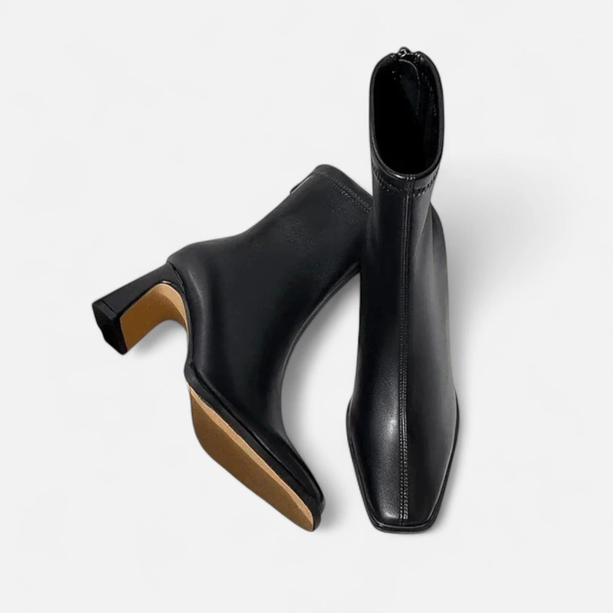 Moritz™ | Botines vintage de punta cuadrada para mujer